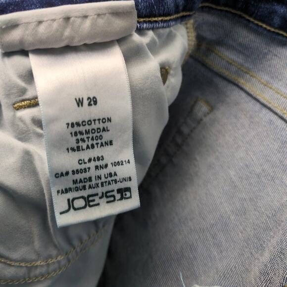 Joe's Jeans The Icon Mid Rise Skinny Ankle Women's 29 Stretch 30x28" Made USA - Picture 4 of 10